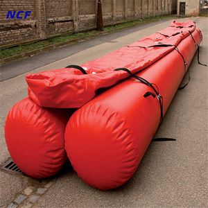 Buona qualità rapida diga rivestita in Pvc Anti allagamento riempite d'acqua sacchetti di barriera con rivestimento in Pvc impermeabile telone barriera di controllo delle inondazioni - Product Image 5