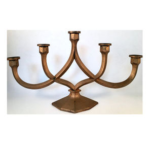 Rose <b>Gold</b> <b>Candelabra</b> Four and Five Arms <b>Candelabra</b> Table Decoration - Product Image 1