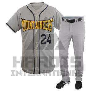 Profesional fabricado hecho en Pakistán uniforme de béisbol jerseys hombres béisbol Jersey uniforme de béisbol uniforme - Product Image 1