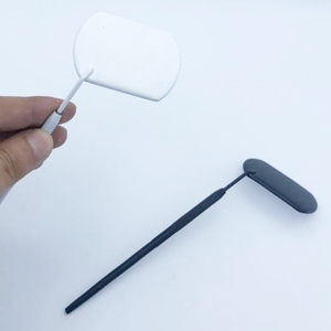 Custom Logo High Quality <b>Powder</b> Coated Lash Squared Mirror Sustainable Stainless Steel Eyelash Extension Makeup Personalized - Product Image 3