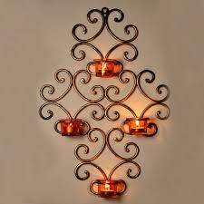 เชิงเทียนโลหะติดผนังตกแต่งบ้านสำหรับโรงแรมเชิงเทียนโลหะสำหรับที่อยู่อาศัย Roon และโรงแรมคริสมาสต์เทียนยืน - Product Image 4