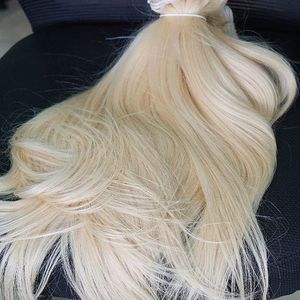 Cheveux humains vierges Remy du Vietnam BLONDE, trame simple, de 8 à 30 pouces, trame cousue à la machine - Product Image 1