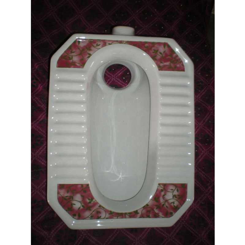 Modern Designer Bathroom Sanitary Ware Medium deep White Color Squatting Pan Toilet Water Closet Cheap Price Export Quality