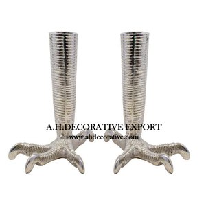 Pilier de bougie décoratif en métal en forme de pieds d'aigle pour la décoration de la maison et la chambre à coucher - Product Image 2