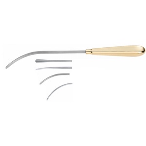 Pinces d'argile mécaniques Gemini, incurvées, avec mâchoires entièrement crantées, Instruments chirurgicaux de 140mm, mixeur - Product Image 1