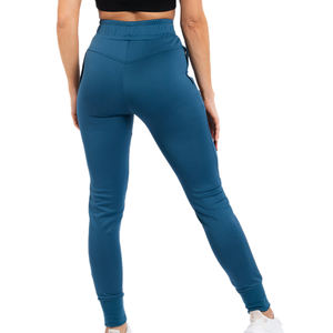 Pantalones deportivos ajustados de nailon y spandex para mujer, hechos a medida por OEM, al por mayor - Product Image 5
