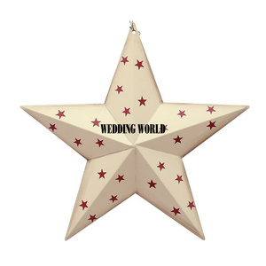 Étoile rustique en métal faite à la main de qualité supérieure Étoile design classique élégante étoile en métal fantaisie en gros - Product Image 2