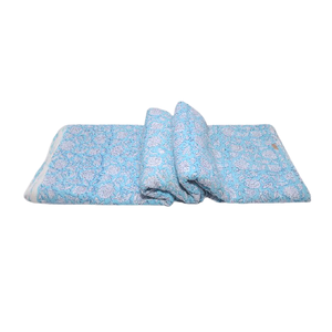 Indian Running Cotton Hand Block Print Handmade Printed Cotton Fabric Floral Design Printed Cotton Fabric - Product Image 2