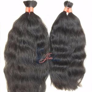 Brazil <b>Hair</b> <b>Extensions</b>, 100% Human <b>Hair</b> Bulk Unprocessed Virgin <b>Hair</b> with Best Quality and the Wholesale Price - Product Image 3
