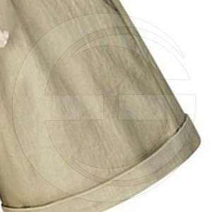 Women Elastic Waist Cotton Linen Casual <b>Shorts</b> With Draws in Khaki Color Women's High Waist Elastic <b>Woven</b> <b>Shorts</b> OEM Hot <b>Shorts</b> - Product Image 5