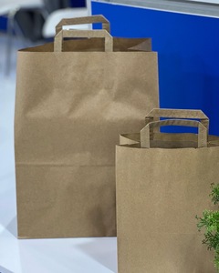 Túi Giấy KRAFT Tay Cầm Phẳng Không <span class=keywords><strong>In</strong></span> Từ Thổ Nhĩ Kỳ - Product Image 5