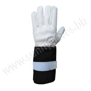 ถุงมือเชื่อมหนังอาร์กอน,งานเชื่อม CE Goatskin Cowhide - Product Image 3