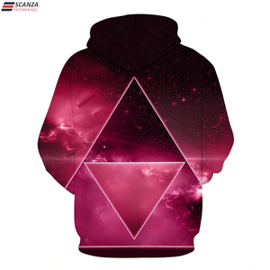 100% algodón poliéster personalizado invierno térmico impreso 3D bordado Diseño hombres Sudadera con capucha de alta calidad en blanco cuello con capucha invierno - Product Image 2