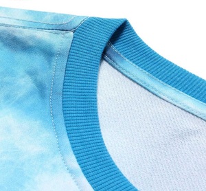 เสื้อสเวตเตอร์แบบสวมศีรษะของผู้ชาย,เสื้อสเวตเชิ้ตผ้าคอตตอนสแปนเด็กซ์ไม่มีฮู้ดแนวสตรีท - Product Image 4