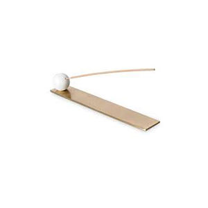 Soporte de palo para quemador de incienso de latón puro Latón brillante - Product Image 6