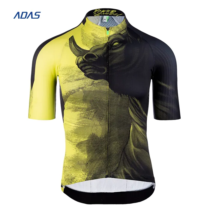 Abbigliamento da bicicletta da uomo maglia personalizzata sublimata camicie da bici da strada uniforme da ciclismo