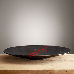 Tendance Métal Forme Ronde Fruits Plateau De Service En Aluminium Top Vente Plateau De Service De Table pour Décorations Pour La Maison à Vendre - Product Image 3