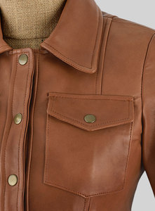 Veste de motard pour hommes, en cuir brossé avec fermeture éclair, disponibles dans toutes les couleurs de cuir, nouvelle collection - Product Image 4