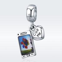 Call Me Mobiele Telefoon Charm Hanger
