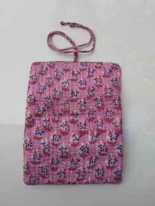 Sac à bijoux en tissu de coton pour femme, sac à main avec imprimé Floral bohème, pochette pour bijoux, sacs cadeaux - Product Image 4