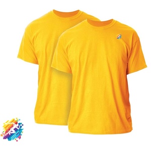 เสื้อยืดคอกลมแขนสั้นผ้าเจอร์ซีย์คอตตอนระบายอากาศได้ดีสำหรับผู้ชายไซส์ใหญ่ ดีไซน์เรียบง่าย ปี 2026 - Product Image 1