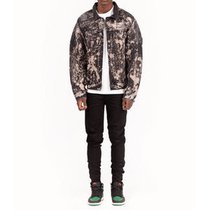 แจ็กเก็ตผ้ายีนส์สำหรับผู้ชายผู้หญิง,เสื้อคลุมยีนส์แฟชั่นพรีเมี่ยมแบบสั่งตัด - Product Image 4