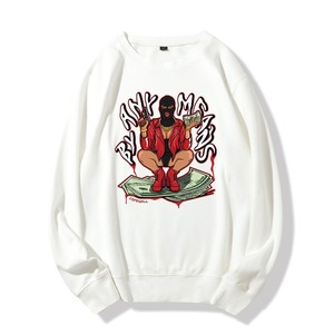 Nouveau Style automne sweats polaire français éponge Vintage lavage à l'acide femmes sweat à col rond - Product Image 4