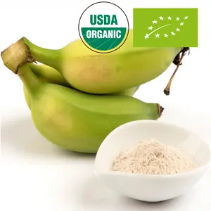 Bio-Bananen pulver USDA & EU Bio-zertifiziertes rohes feines Pulver Wasser lösliches Kräuter extrakt pulver Großhandel aus Thailand
