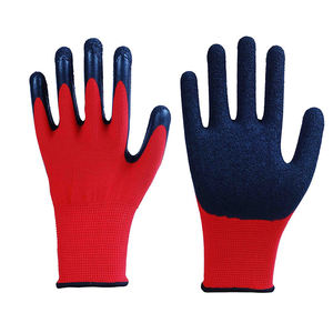 Gants mécaniques en cuir synthétique de qualité supérieure, outils à main résistants au chauffage, gants de sécurité mécaniques noirs - Product Image 4