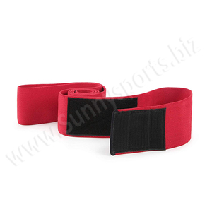 Weight Lifting Knee Wraps Gym Straps Guard Bandage Red Weightlifting Knee Strap Wraps - Product Image 2