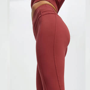 Custom 2022 <b>Seamless</b> <b>Leggings</b> Women Yoga Sport Women <b>Leggings</b> Fitness Yoga Pants Solid High Waist Elastic Gym <b>Leggings</b> for women - Product Image 3