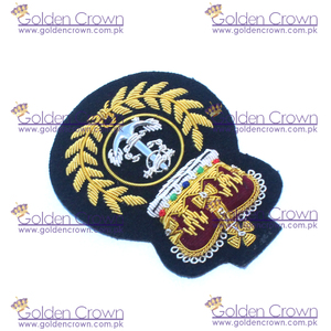 Insigne de casquette à coudre en tissu brodé à la main de haute qualité - Product Image 4
