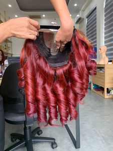 Perruques à dentelle frontale vietnamienne naturelle rebondissante couleur naturelle pour grossistes en extensions capillaires - Product Image 1
