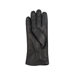 Custom Fashion Ladies Short Leather <b>Touch</b> <b>Screen</b> <b>Gloves</b> White Crystal Casual Comfortable Striped Wrist-Length Needle Detection - Product Image 2