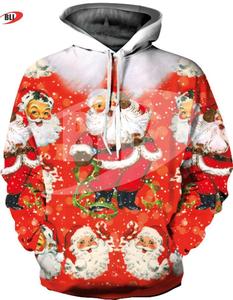 เสื้อฮู้ดผู้ชายผ้าโพลีเอสเตอร์100% มีฮู้ดพิมพ์ซับลิเมชันสำหรับกีฬาฤดูหนาวออกแบบโลโก้ได้ตามต้องการ - Product Image 4