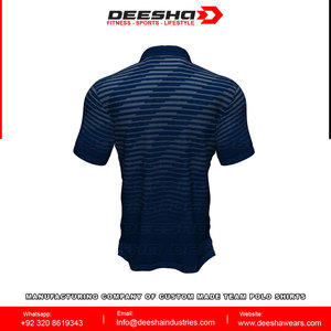 เสื้อกีฬาผ้าเทอร์รี่ออกแบบได้ตามต้องการสำหรับเสื้อแขนสั้นใช้ได้ทั้งชายและหญิงทำจากโพลีเอสเตอร์/ ผ้าฝ้ายป้องกันรอยยับ - Product Image 4