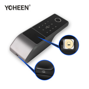 防水TuyaスマートライフWifiアプリ電気スマート指紋TTlockキーカードリム電気ドアロック屋外ゲート正面玄関 - Product Image 4