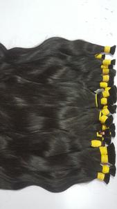 Extensions de cheveux humains indiens Remy en vrac couleur de cheveux naturels add-ons de haute qualité pour des tenues élégantes - Product Image 2