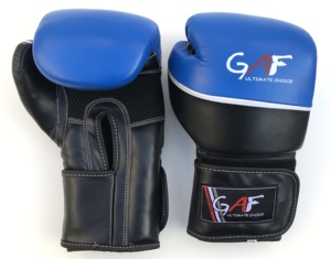 Fabricante GAF Guantes de boxeo de cuero con logotipo personalizado Hecho en Pakistán Guantes de boxeo de material de alta calidad - Product Image 2