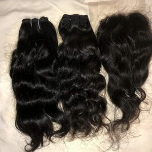 Paquetes de cabello brasileño barato de la noche a la mañana envío Paquete de pelo brasileño paquetes de 18 20 22 - Product Image 4