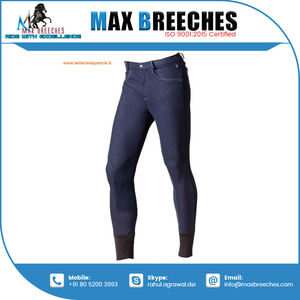 Pantalones ecuestres de asiento completo para mujer de mejor diseño, suministro de fábrica de La India, productos de caballos de etiqueta privada para montar seguros - Product Image 2