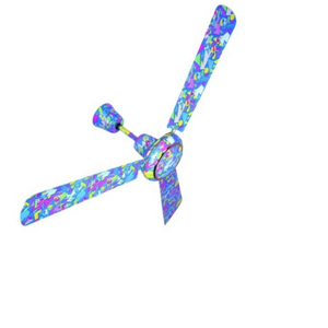 พัดลมเพดานโลหะไฟฟ้ารีฟพร้อมใบพัด3ใบมีดมีดดีไซน์พับได้ควบคุมกลไกระบายความร้อนด้วยอากาศสำหรับใช้ในครัวเรือนและโรงแรม - Product Image 4