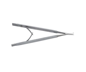 Troutman-Soporte de aguja con tijeras, 14cm, mandíbulas lisas, asas redondas, grado alemán - Product Image 3