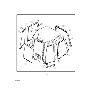 Tractor Spare Screw <b>Part</b> 21M7439 Heavy Duty Replacement for Tractor Maintenance Farm Equipment and <b>Agricultural</b> <b>Machinery</b> - Product Image 6