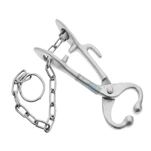 Proveedor de Pakistán: Sujetador de toros veterinario de acero inoxidable reutilizable y duradero con cadena, certificado ISO9001, en venta - Product Image 5