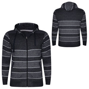 Sweat-shirt d'hiver pour homme personnalisé avec logo OEM, en molleton, à motif uni, avec fermeture éclair, respirant, pour usage décontracté, vente en gros - Product Image 4