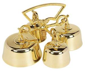 BRASS BIG CHURCH HAND BELL CHURCH SUPPLIES - Product Image 2