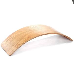 Tamaño pequeño de madera Original Wobble equilibrio niño Yoga Junta curvas junta para niños pequeños niños adultos - Product Image 2