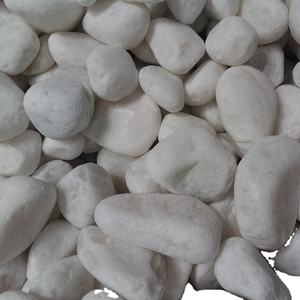 หินธรรมชาติคุณภาพสูงหินหินแม่น้ํากรวดขาวหิมะ - Product Image 4