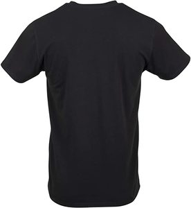 Camiseta informal para hombre, ropa de calle de alta calidad, venta al por mayor, a la moda, bordada, 100% de algodón, Camiseta larga - Product Image 2